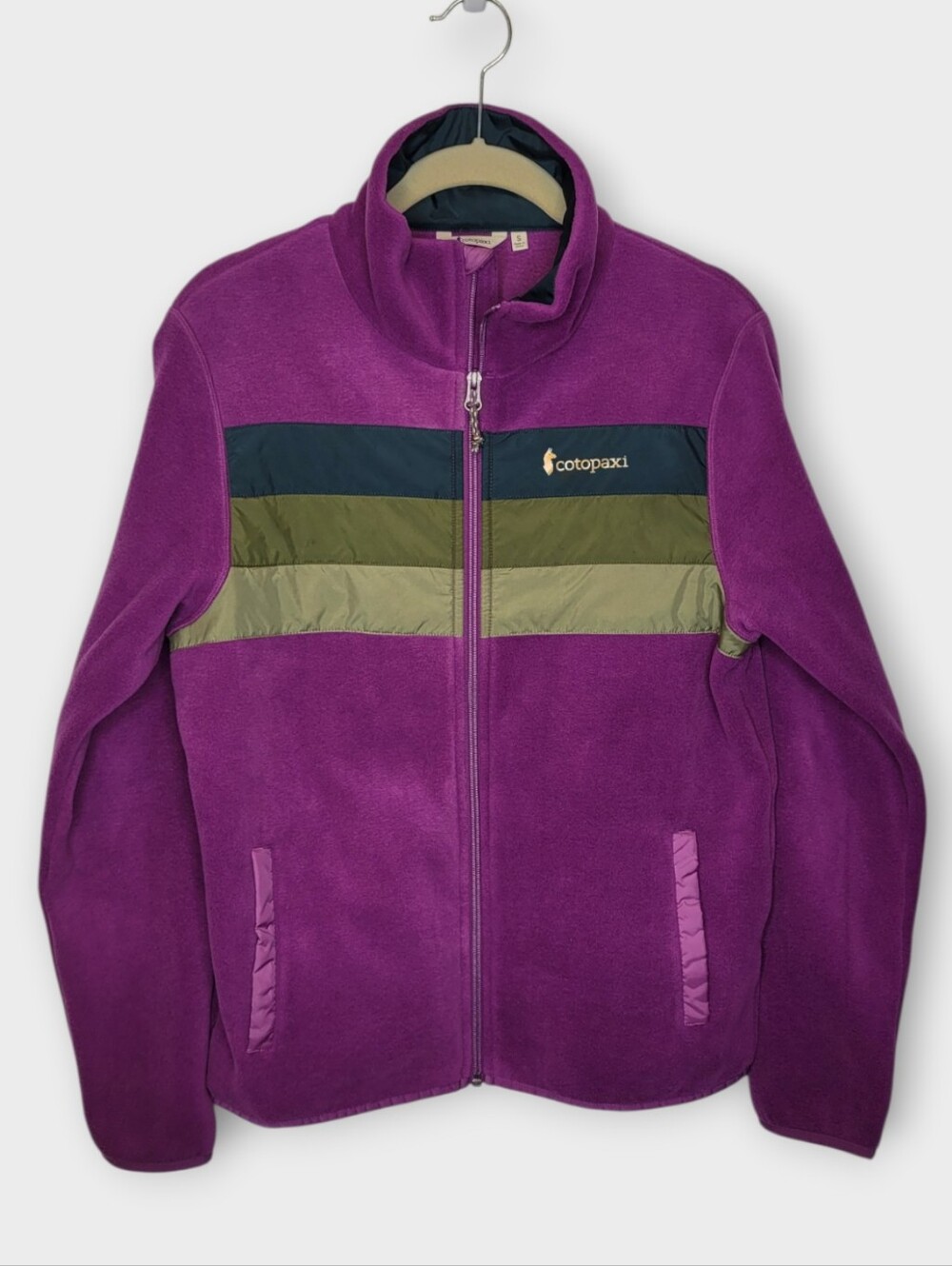 Cotopaxi Teca Fleece Jacket S Purple Colorblock